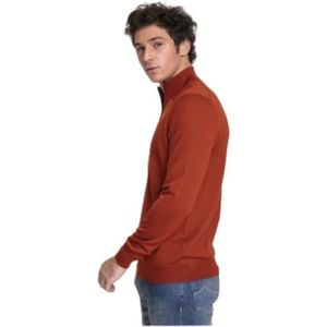 Gran Sasso, Heren, Truien, Rood, Maat: M Wol,