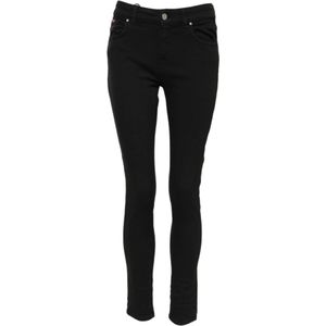 Dolce & Gabbana, Dames, Jeans, Zwart, Maat: 2XS Denim,