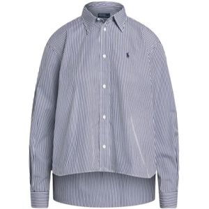 Polo Ralph Lauren, Dames, Blouses & Shirts, Blauw, Maat: L Katoen,