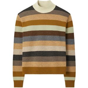 Tory Burch, Dames, Truien, Veelkleurig, Maat: M