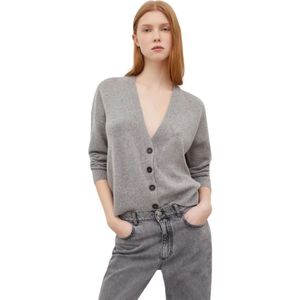 Marella, Dames, Truien, Grijs, Maat: XL Wol,