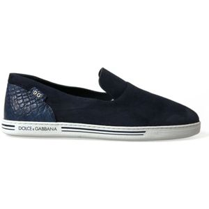 Dolce & Gabbana - Loafers - Blauw - Leer