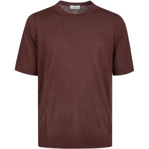 Ballantyne, Heren, Tops, Bruin, Maat: XL Katoen,