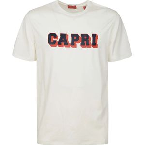 Isaia, Heren, Tops, Wit, Maat: S