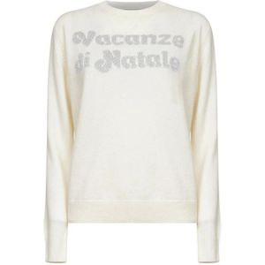 MC2 Saint Barth, Dames, Truien, Wit, Maat: XS Wol,