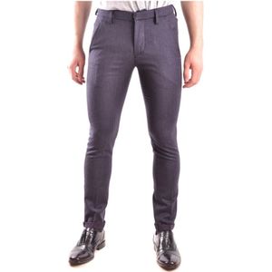 Dondup, Heren, Broeken, Blauw, Maat: W29 Wol,