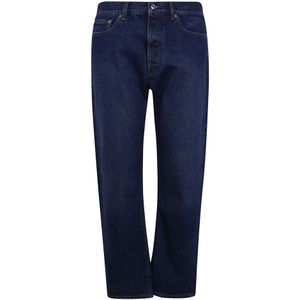 Off White, Heren, Jeans, Blauw, Maat: W34 Katoen,