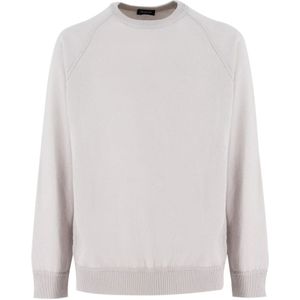 Drumohr, Heren, Sweatshirts & Hoodies, Wit, Maat: L Kasjmier,