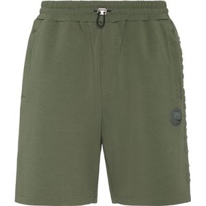 Plein Sport, Heren, Korte broeken, Groen, Maat: S Katoen,