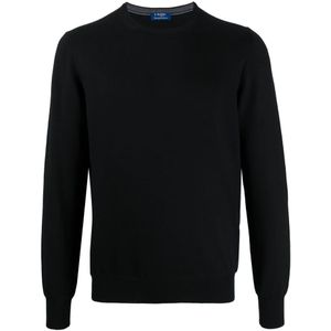 Barba, Heren, Truien, Zwart, Maat: 4XL Wol,