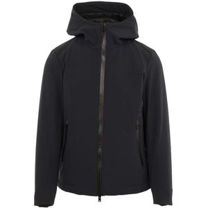 Woolrich, Heren, Jassen, Blauw, Maat: XL Wol,