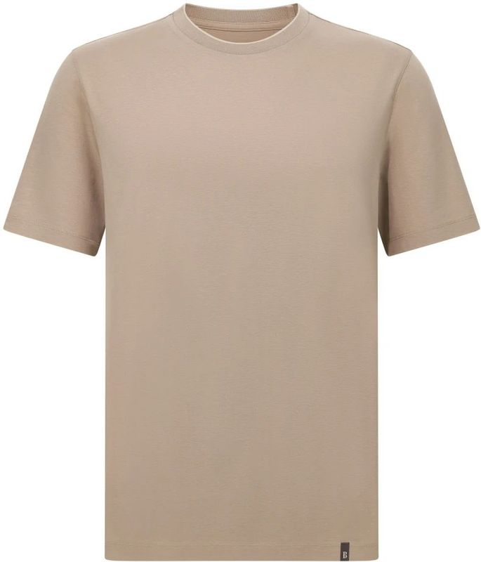 Boggi Milano, Heren, Tops, Beige, Maat: S Katoen,