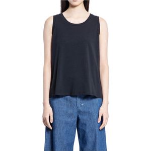 Max Mara, Dames, Tops, Zwart, Maat: M Katoen,