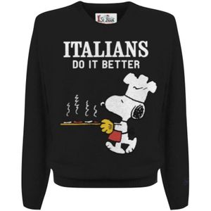 MC2 Saint Barth, Heren, Truien, Zwart, Maat: S