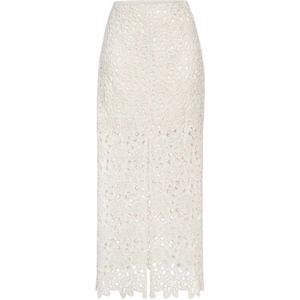 Undress Code, Dames, Rokken, Wit, Maat: S Katoen,