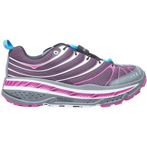 Hoka One One - Schoenen - Paars - Mesh - Snelsluiting - Trek Lipje