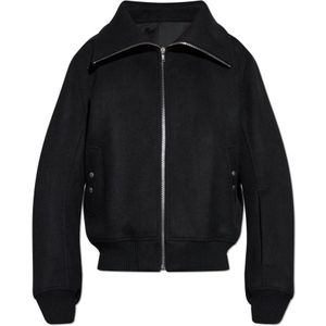 Rick Owens, Heren, Jassen, Zwart, Maat: L Wol,
