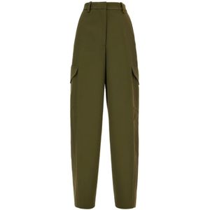 Givenchy, Dames, Broeken, Groen, Maat: M