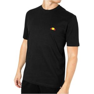 Ellesse, Heren, Tops, Zwart, Maat: S Katoen,