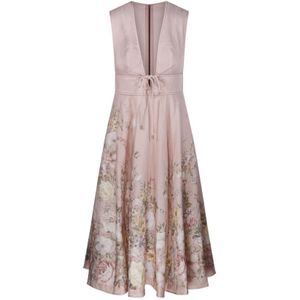 Zimmermann, Dames, Jurken, Veelkleurig, Maat: XS Linnen,