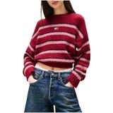 Tommy Jeans - Gebreide Pullover - Regular Fit - Alpaca - Gestreept