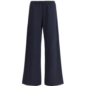 Cruna, Dames, Broeken, Blauw, Maat: XL Leer,