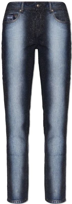 Versace Jeans Couture, Dames, Jeans, Blauw, Maat: W26 Denim,