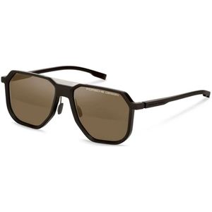 Porsche Design, Heren, Accessoires, Bruin, Maat: 58 MM