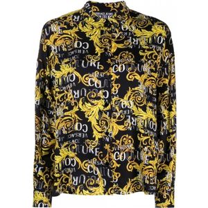 Versace Jeans Couture, Dames, Blouses & Shirts, Veelkleurig, Maat: S