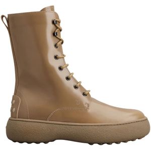 Tod's, Dames, Schoenen, Bruin, Maat: 39 EU Leer,