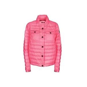 Moncler Grenoble Roze Donsjas , Pink , Dames , Maat: S