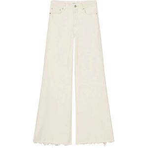 Closed, Dames, Jeans, Beige, Maat: W26 L32