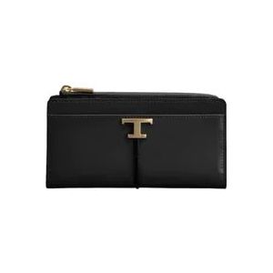 Tod's Wallets Cardholders , Black , Dames , Maat: ONE Size