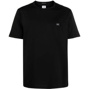 C.p. Company, Heren, Tops, Zwart, Maat: L Jersey,