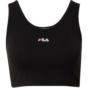 Fila, Dames, Tops, Zwart, Maat: L Katoen,