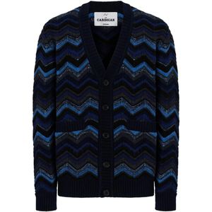 Missoni, Heren, Truien, Veelkleurig, Maat: M Katoen,