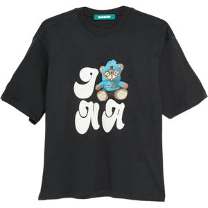 Barrow, Heren, Tops, Grijs, Maat: L Katoen,