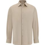 Boggi Milano - Overhemd - Sand - Lange Mouw - Normale Pasvorm