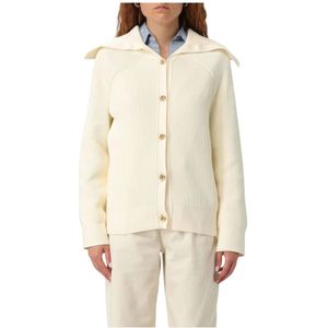 Bottega Veneta, Dames, Truien, Wit, Maat: XS