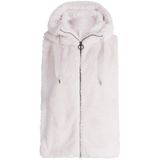 Betty Barclay - Pluche Hooded Vest - Beige - Dames