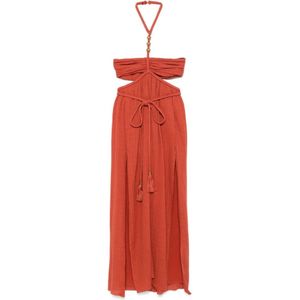 Isabel Marant, Dames, Jurken, Rood, Maat: XS