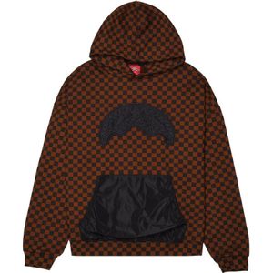 Sprayground, Heren, Sweatshirts & Hoodies, Bruin, Maat: S