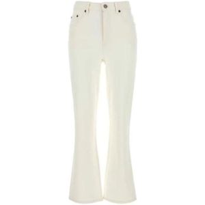 Tory Burch, Dames, Jeans, Wit, Maat: W27