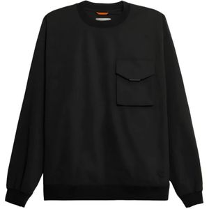 Gertrude, Heren, Sweatshirts & Hoodies, Zwart, Maat: S Spandex,