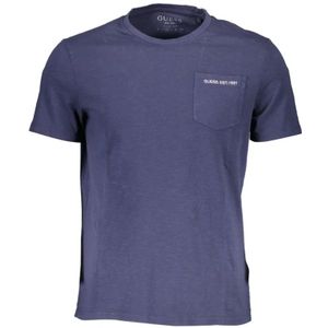 Guess Jeans - Short Sleeve Pocket Tee - Blauw - T-shirt
