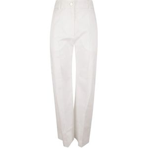 Patou, Dames, Broeken, Wit, Maat: 2XS