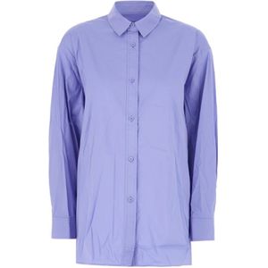 Juun.J, Dames, Blouses & Shirts, Blauw, Maat: XS