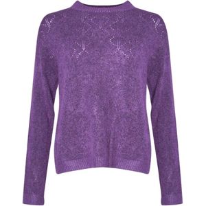 Lind, Dames, Truien, Paars, Maat: S Wol,