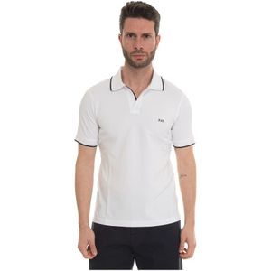 Fay, Heren, Tops, Wit, Maat: M Katoen,