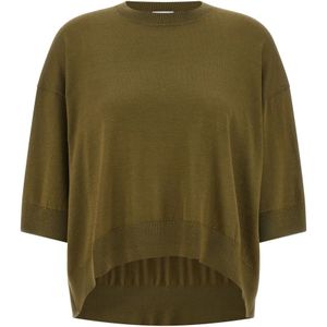 Nude, Dames, Truien, Groen, Maat: XS Wol,